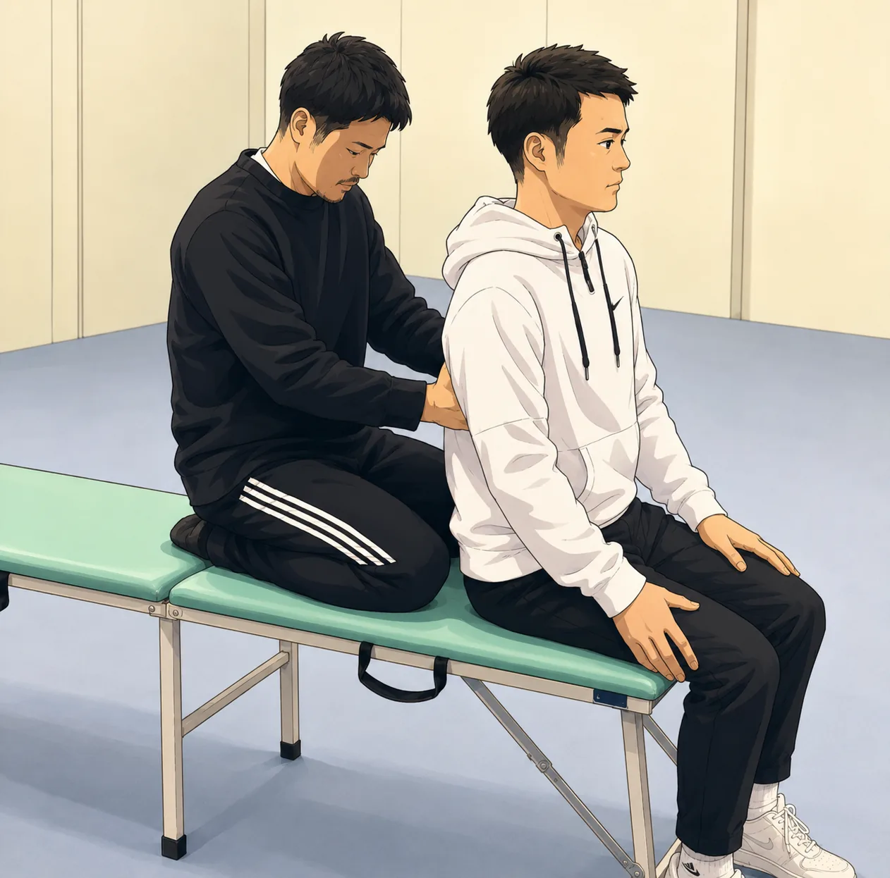 身体の偏りをなくす — 術者による施術