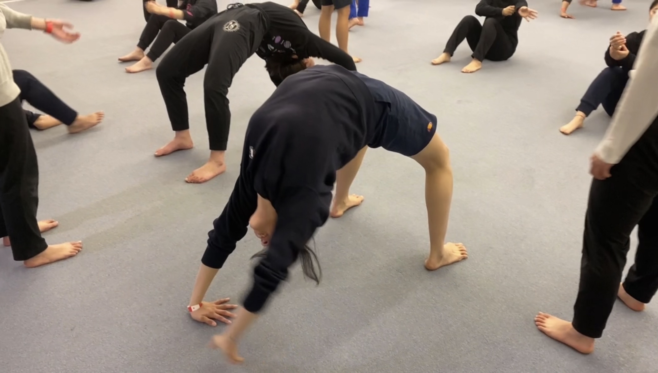 身体を使った稽古